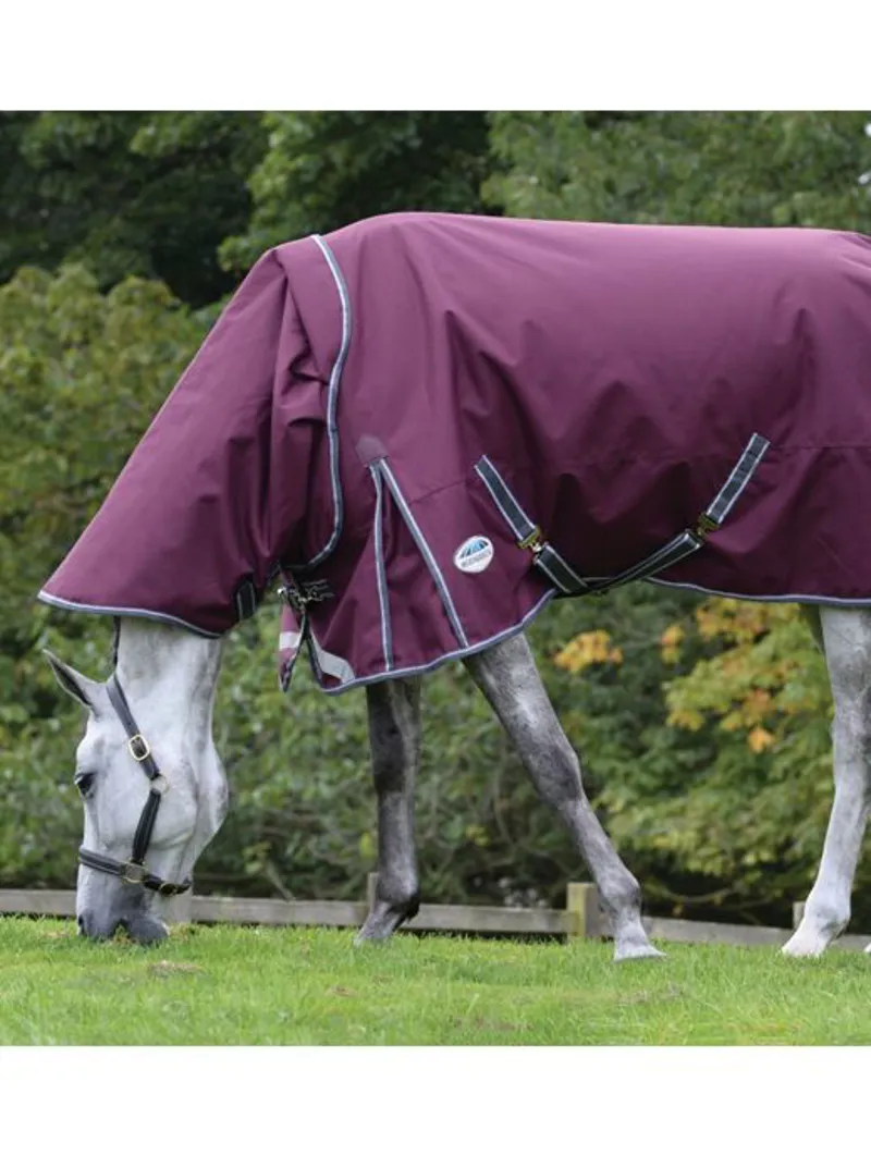 Weatherbeeta Comfitec Plus Dynamic II Detach-a-neck Medium-Lite MAROON-2