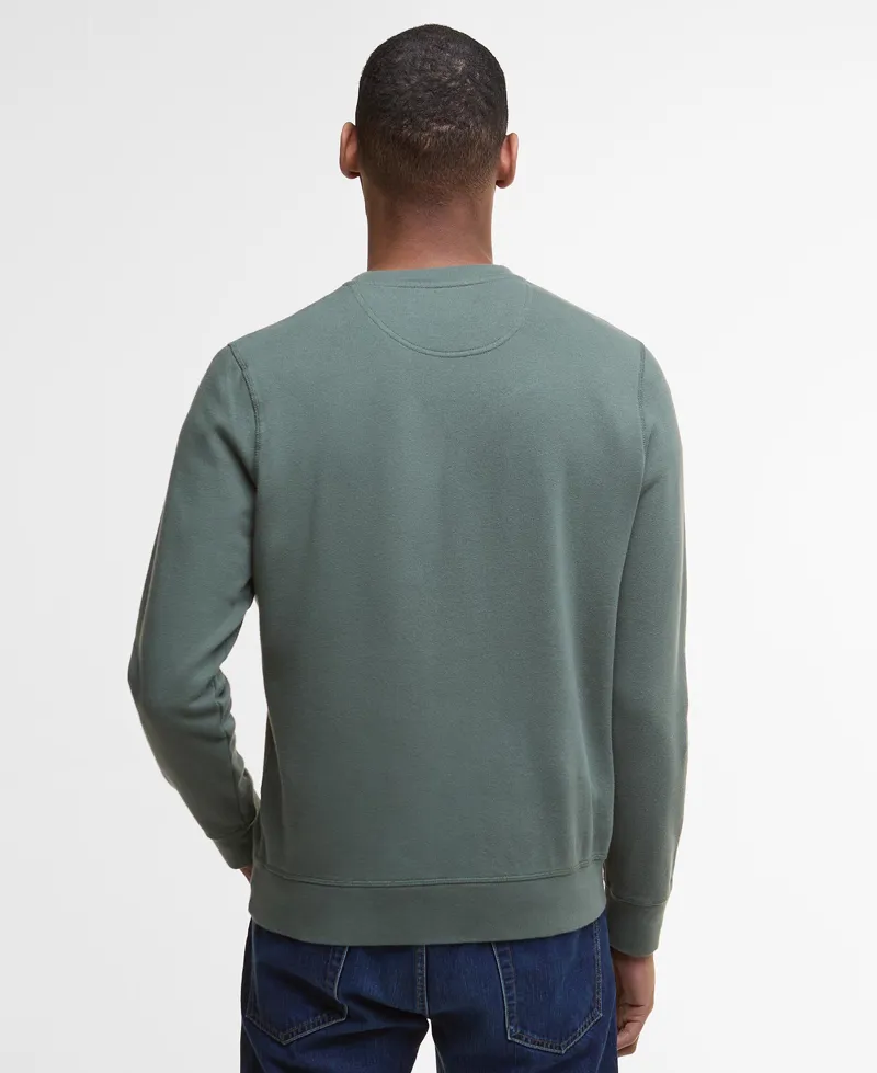 Barbour Mens Prep Logo Sweatshirt Thyme-2