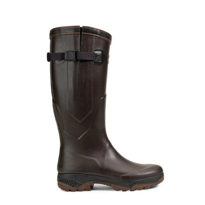 Aigle Parcours 2 Vario Wellington Boots in Brown-1