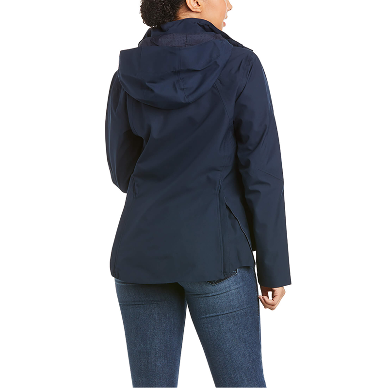 Ariat Ladies Coast H2O Jacket in Navy-3