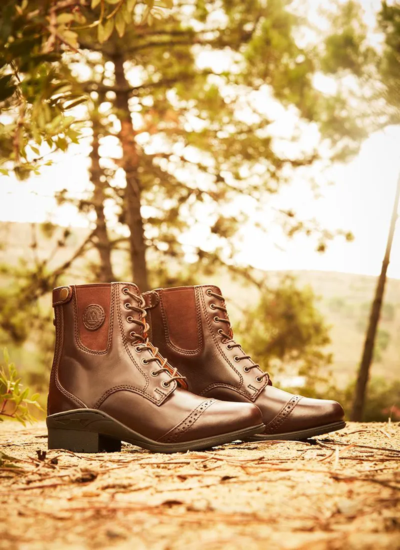 Mountain Horse Aurora Back Zip Paddock Boot in Brown-1
