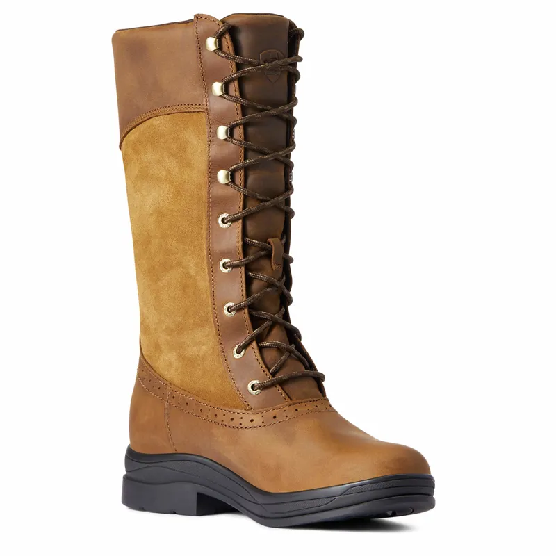 Ariat Women's Wythburn Waterproof Boot in Weathered Brown-5