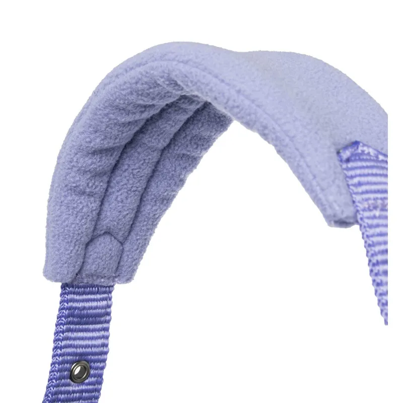 LeMieux Vogue Fleece Headcollar and Rope Bluebell-3