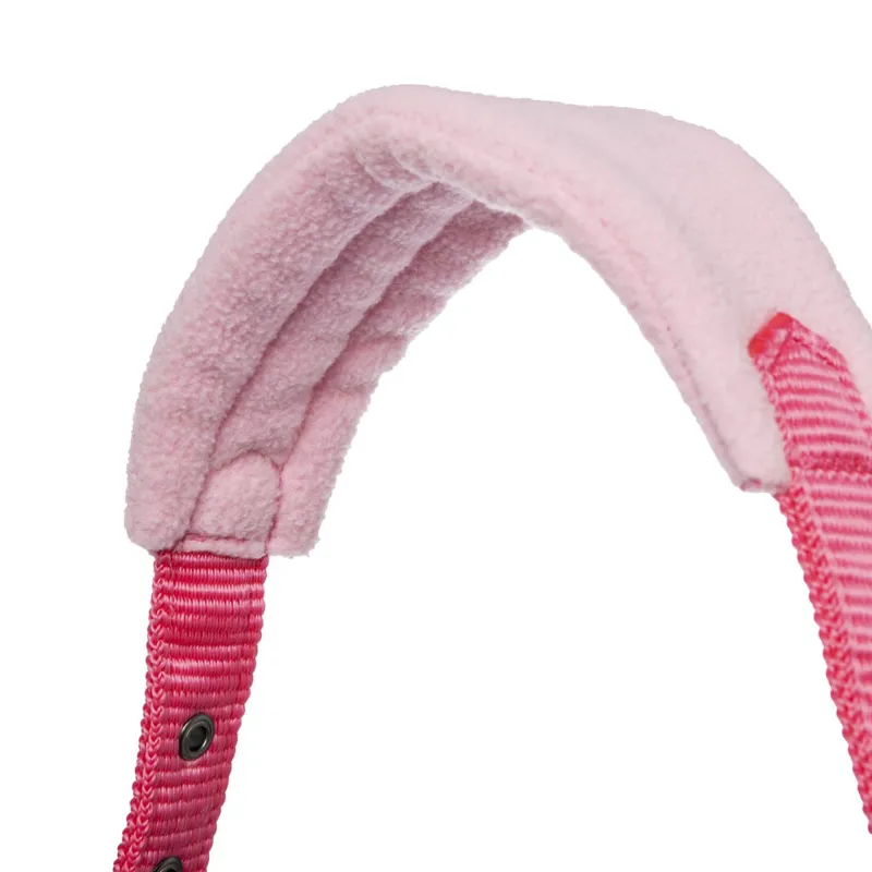 LeMieux Vogue Fleece Headcollar and Rope Watermelon-3