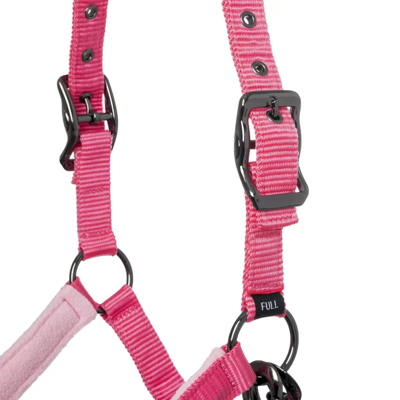 LeMieux Vogue Fleece Headcollar and Rope Watermelon-4