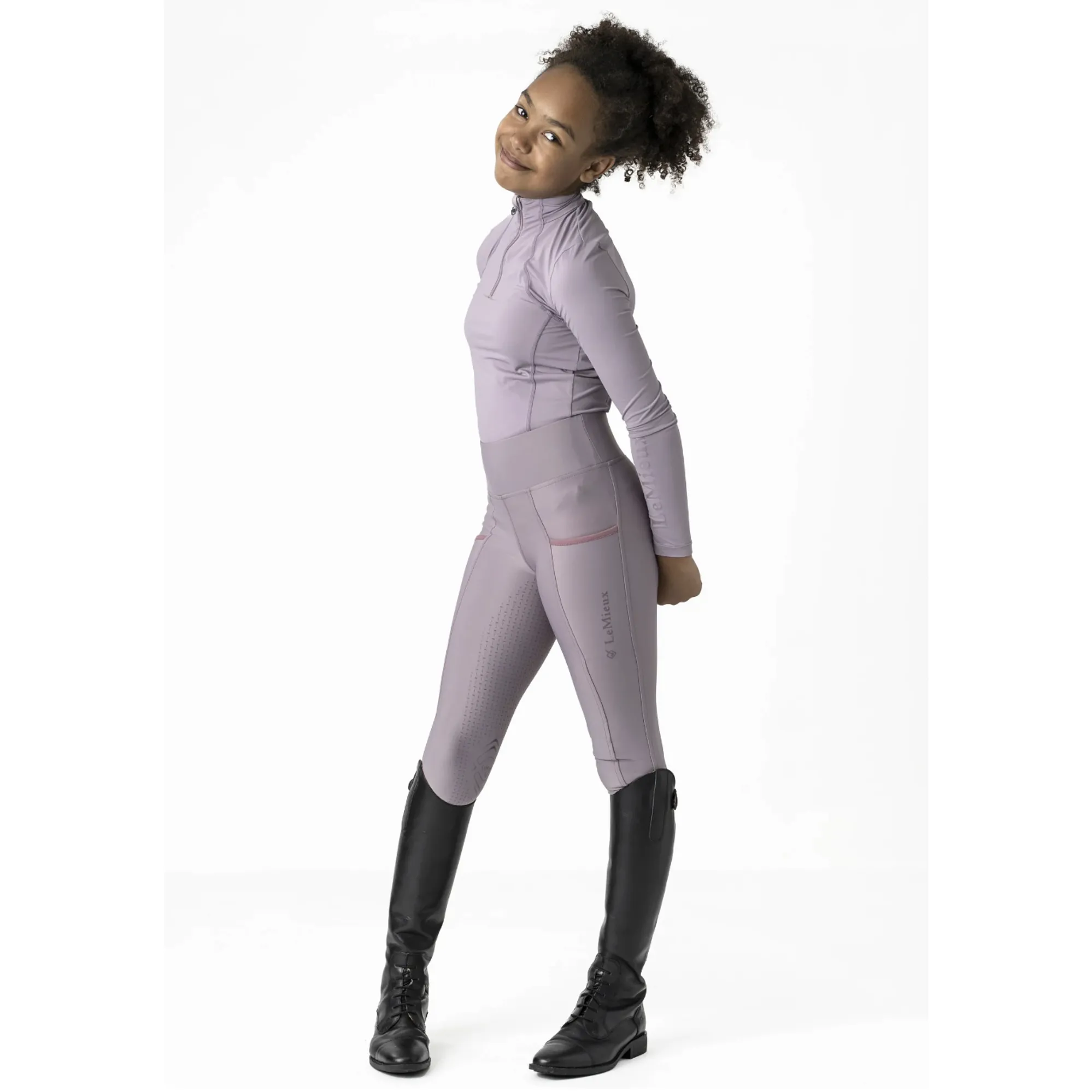 Lemieux young rider beige pull on breeches size 13/14 Lemieux young rider beige pull on breeches size 13/14