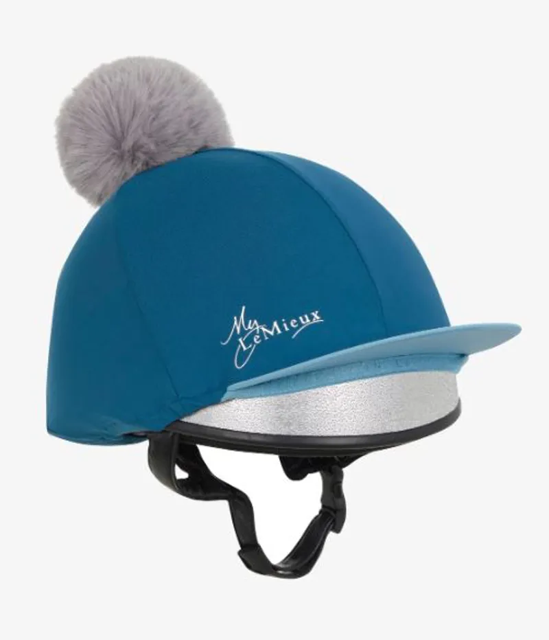LeMieux Pom Hat Silk Marine