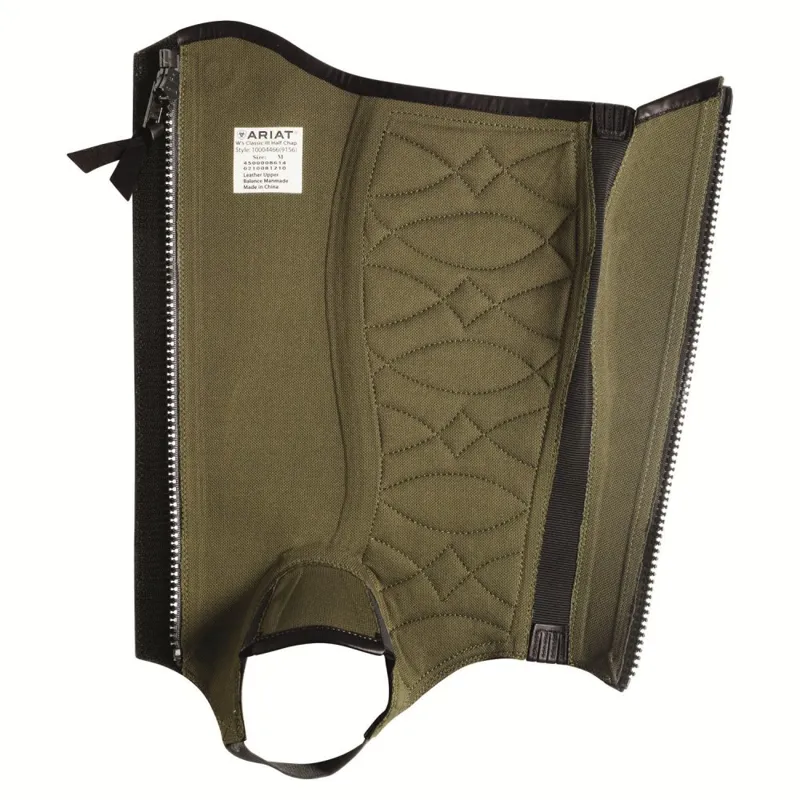 Ariat Classic III Chap in Black-4