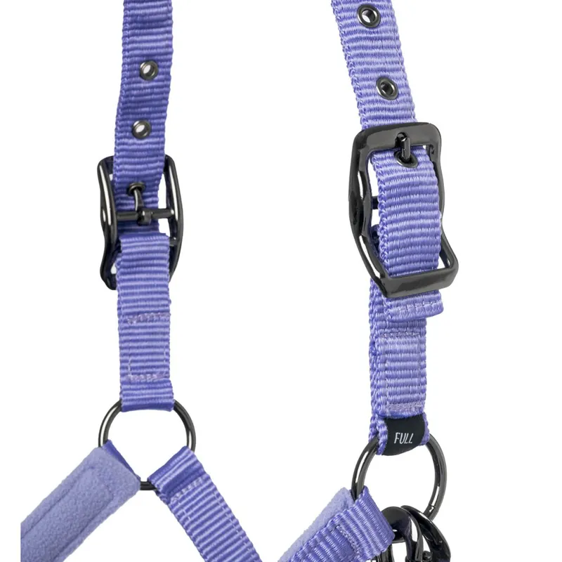 LeMieux Vogue Fleece Headcollar and Rope Bluebell-4
