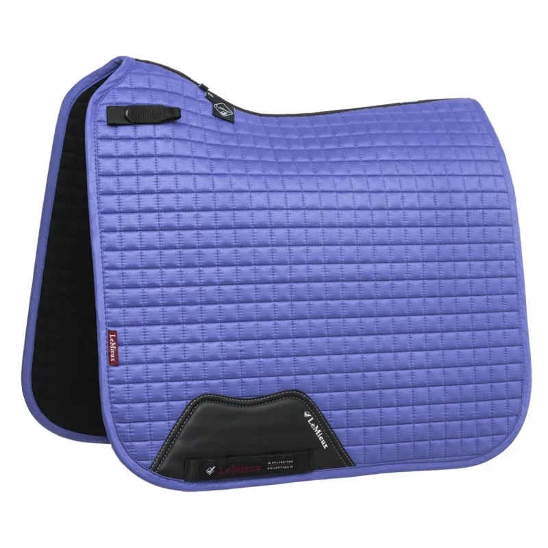 LeMieux Dressage Square Suede Bluebell 