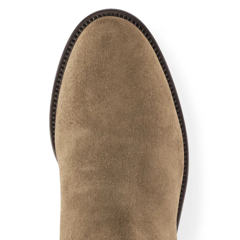 Fairfax and Favour Regina Heel Boots in Taupe-3