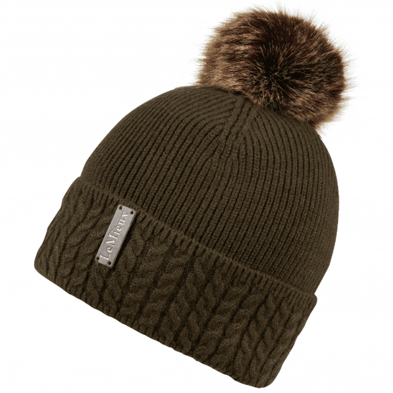 LeMieux Luna Beanie Hat with Bobble-8