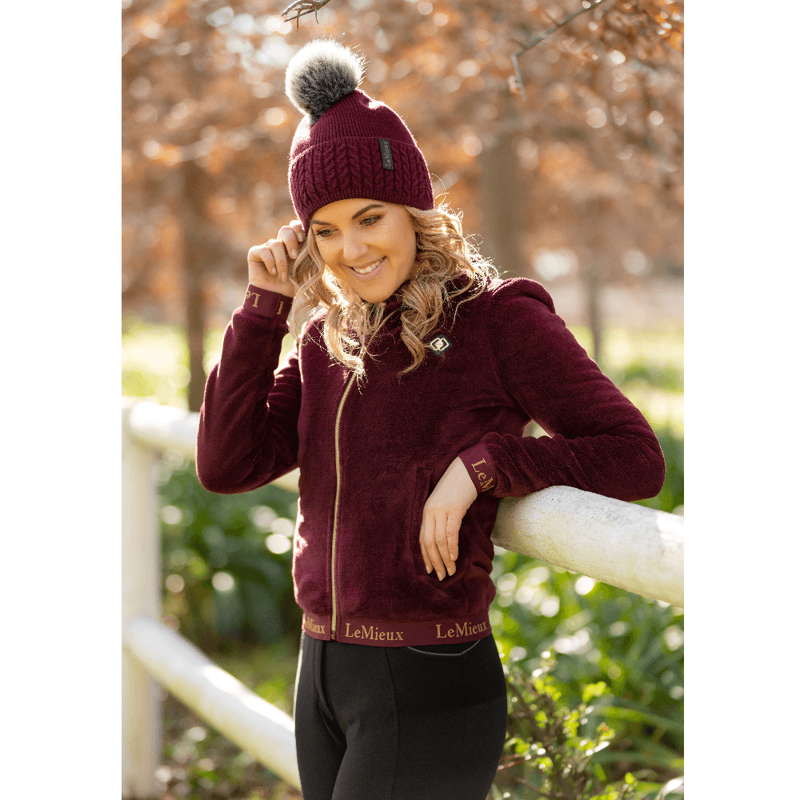LeMieux Luna Beanie Hat with Bobble-5