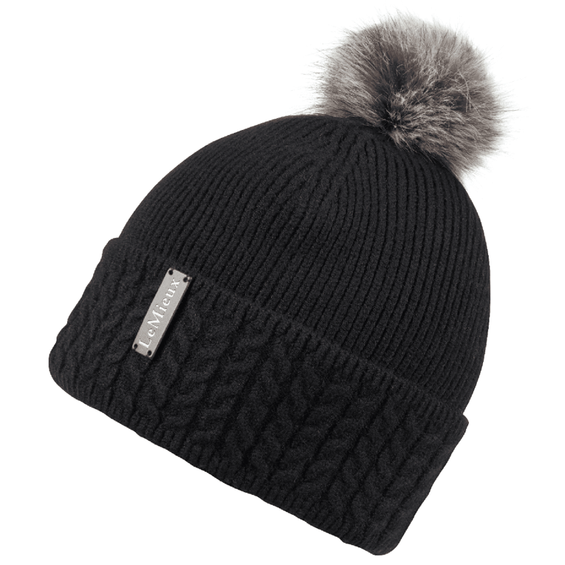 LeMieux Luna Beanie Hat with Bobble-4