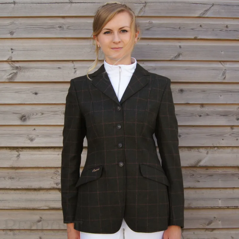 Pikeur Epsom Tweed Jacket Green Competition-1