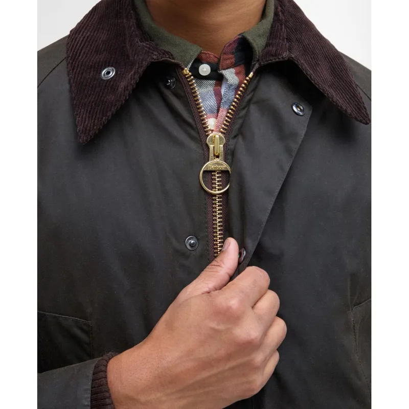 Barbour Men's Classic Bedale Waxed Jacket Archive-1