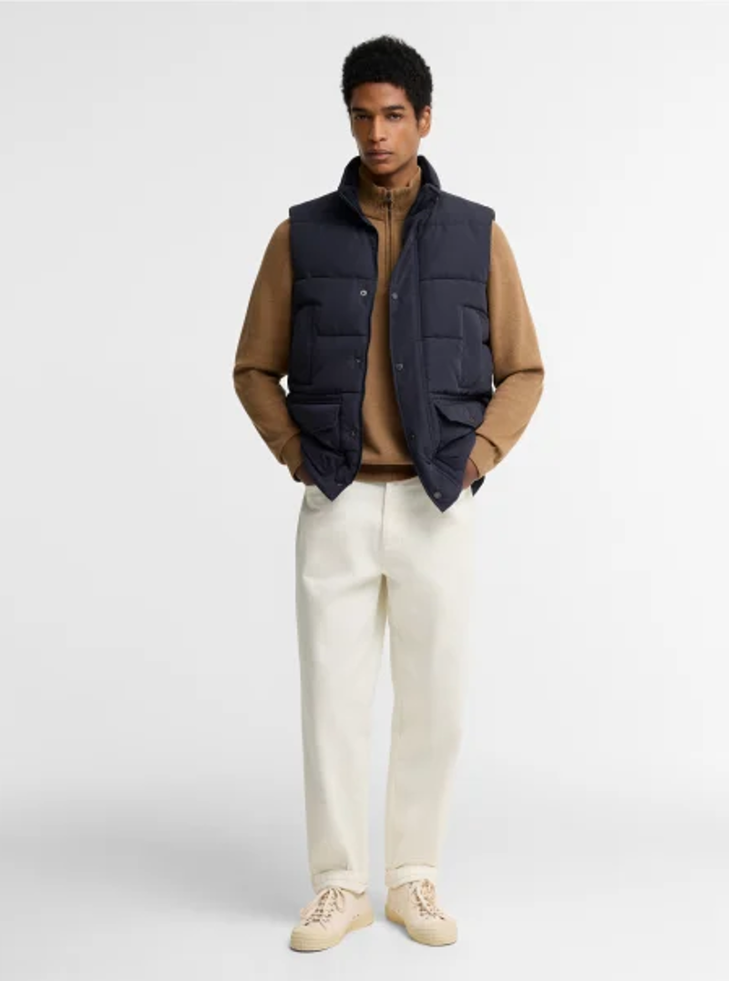 Barbour Men's Lonnen Gilet in Dark Navy-3