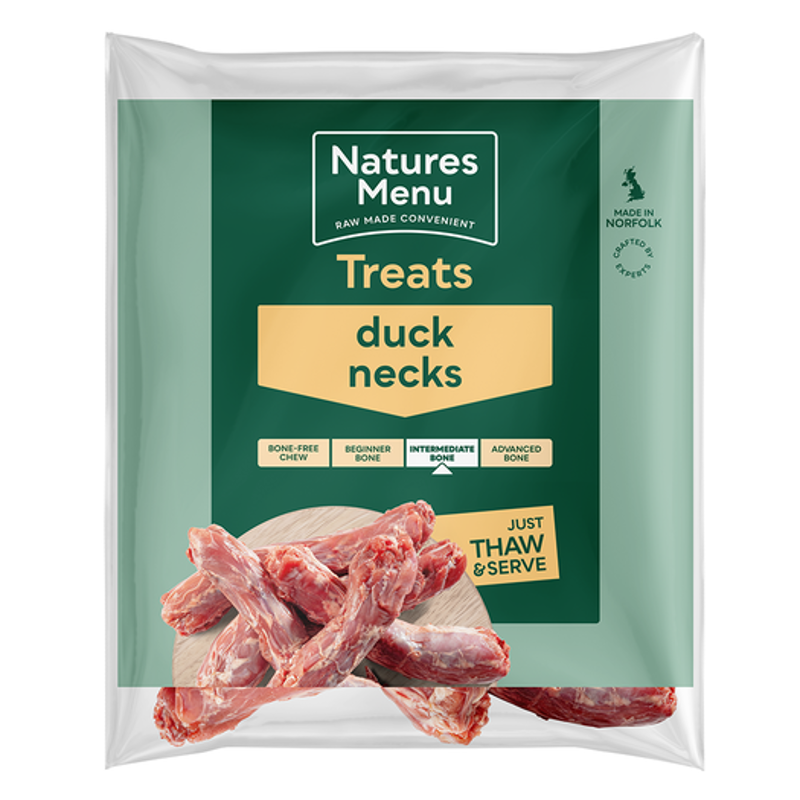 Natures Menu Raw Frozen Duck Necks