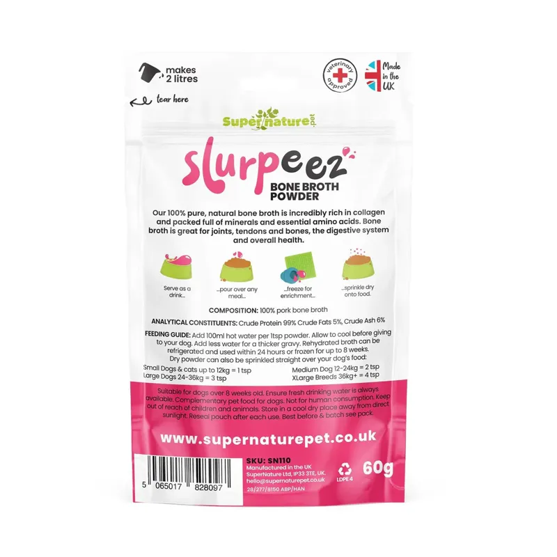 Slurpeez Bone Broth Powder Pork 60g-2
