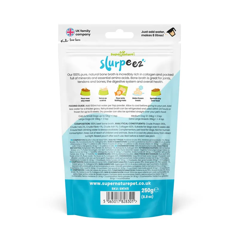 Slurpeez Bone Broth Powder Beef 60g-2