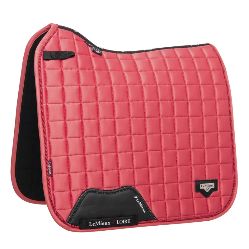 LeMieux Loire Classic Satin Dressage Square Papaya
