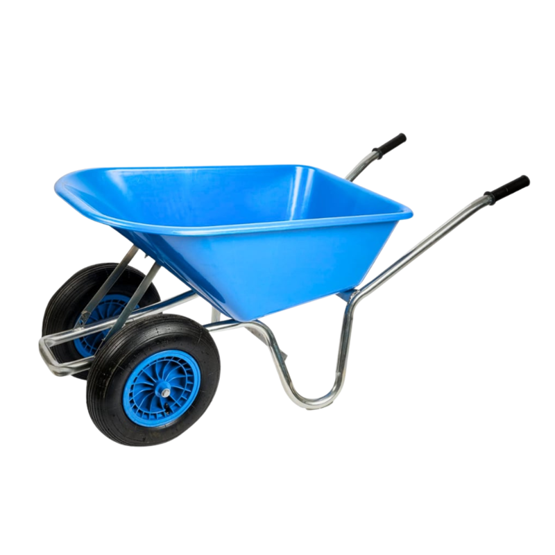 Carrimore Dual Shifter Wheelbarrow 120L Sky Blue