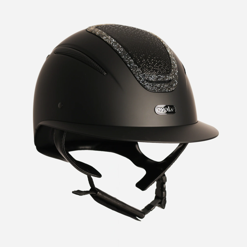  Evoke Elara Wide Peak in Black/Viper with Steel Crystal Frame-3