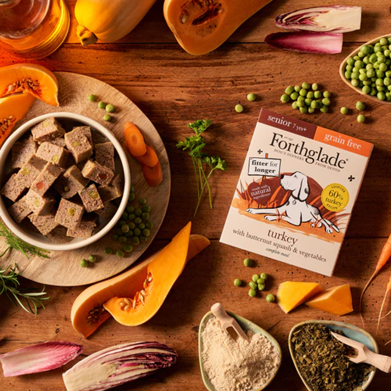 Forthglade Senior Grain Free Complete Turkey and Butternut Squash 7+ Years-3