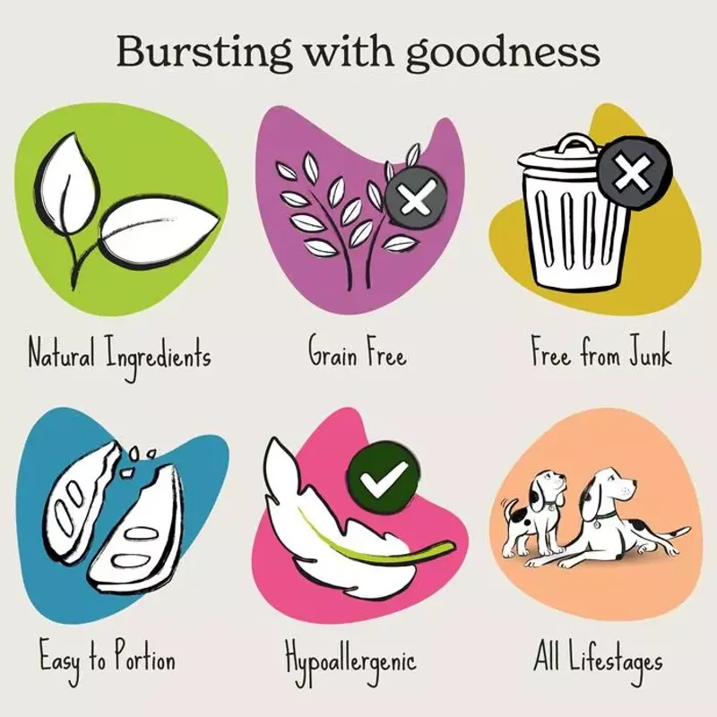 Forthglade Hypoallergenic Plant-Based Banana and Sweet Potato Soft Bite Training Treats-4