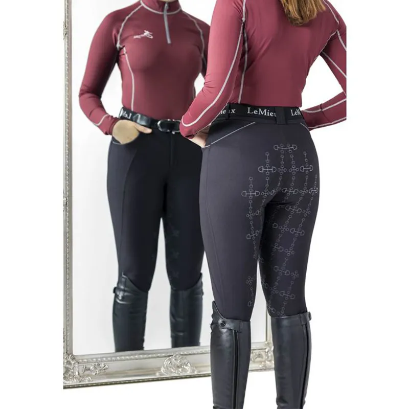 LeMieux Ladies Freya Breeches in Black-4