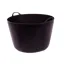 Red Gorilla Tub Extra Large 75 Litres Black