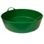 Gorilla Tub Large Shallow 35 Litres Green