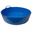 Red  Gorilla Tub Large Shallow 35 Litres Blue