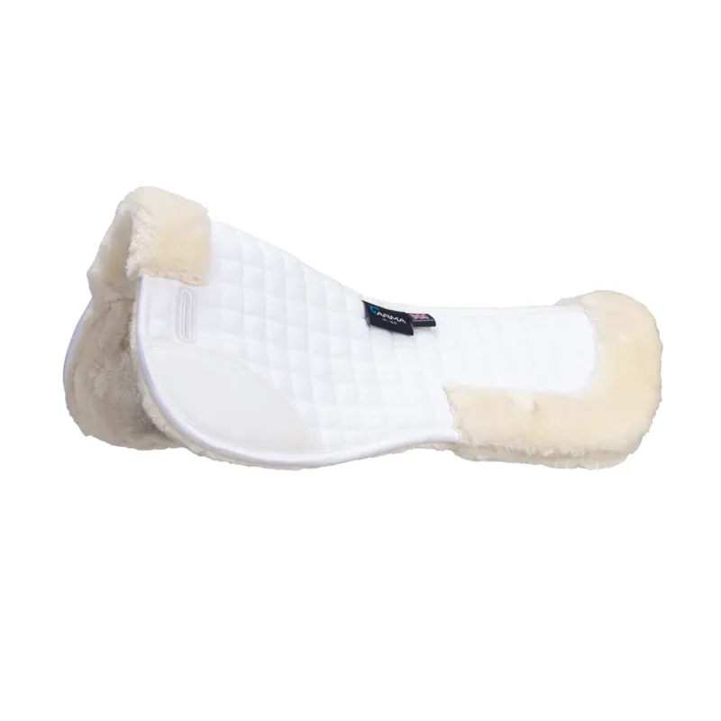 ARMA Deluxe Cotton Half Pad in White