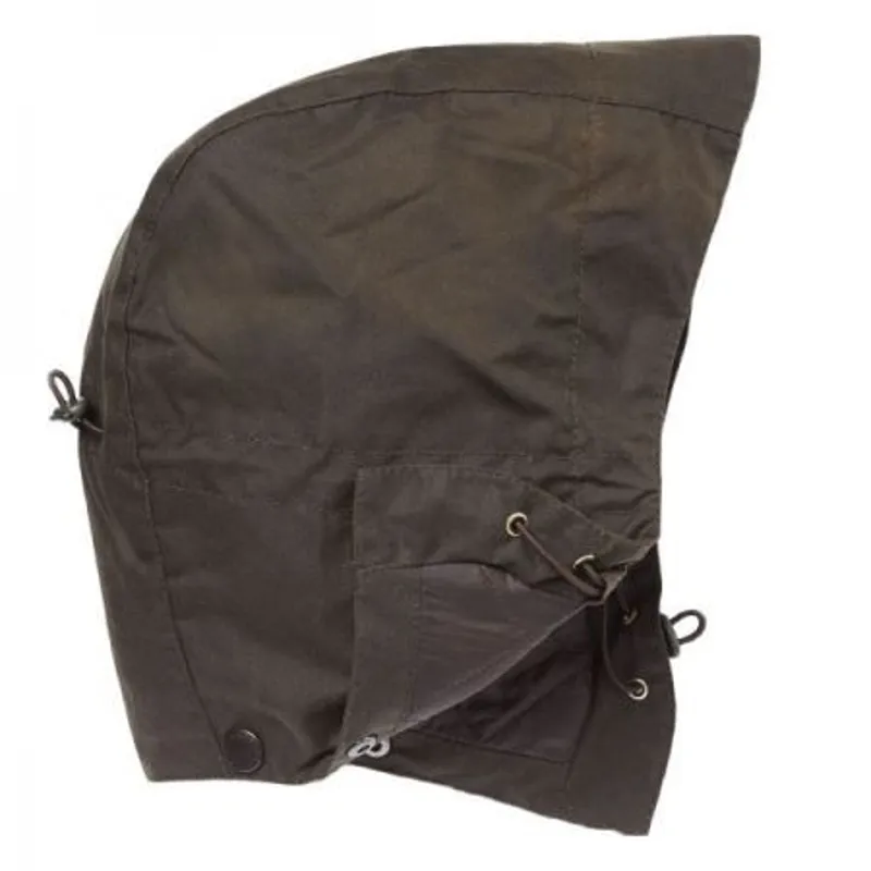 Barbour Waxed Storm Hood Olive