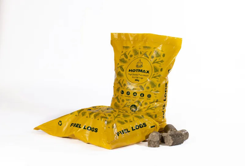 Hotmax Natural Wood Briquettes 20KG