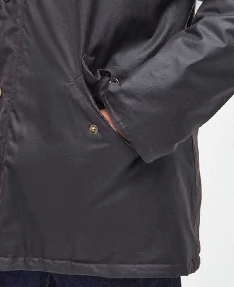 Barbour Prestbury Men's Wax Jacket Rustic-3