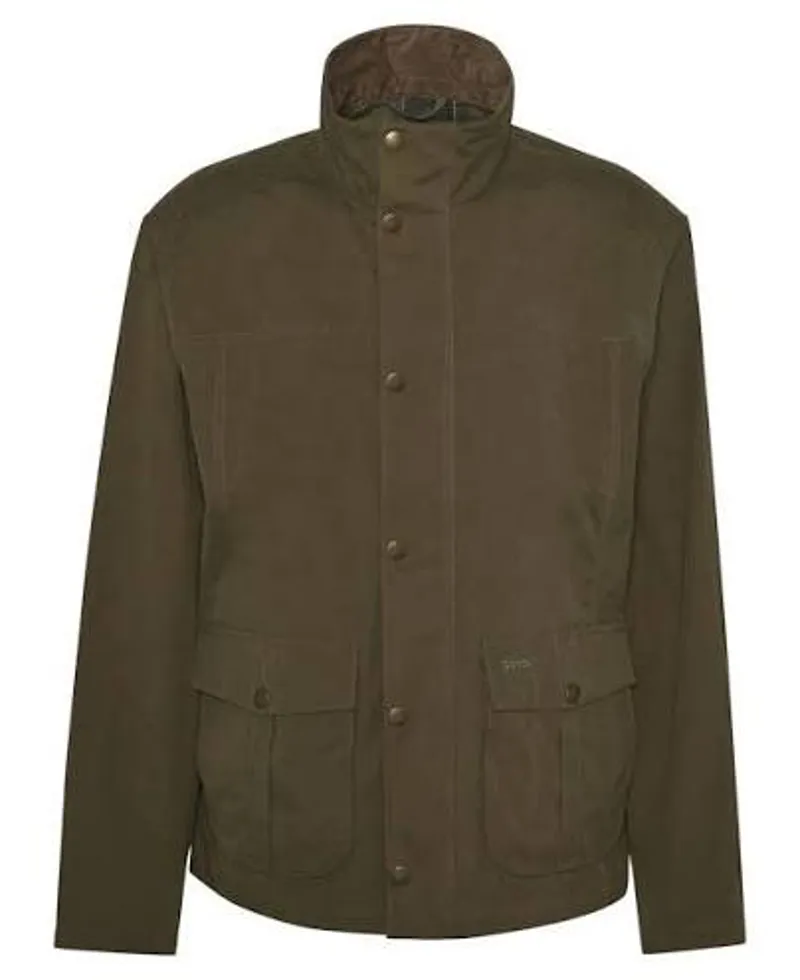 Barbour Men's Bleaberry Wax Jacket Fern