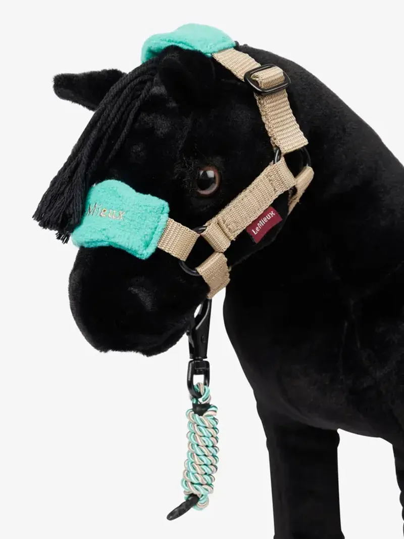 LeMieux Toy Pony Vogue Headcollar and Leadrope Azure-1
