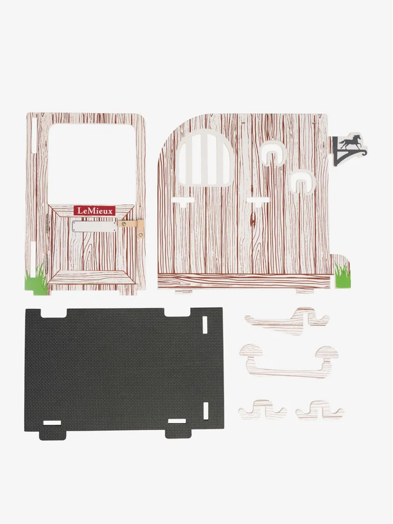 LeMieux Toy Pony Wooden Stable Set -1