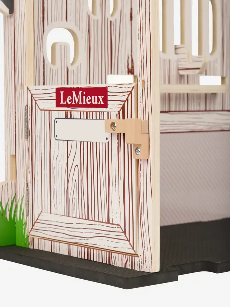 LeMieux Toy Pony Wooden Stable Set -6