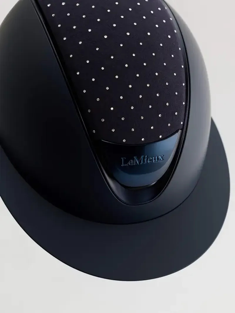LeMieux Verv Panel Swarovski Navy-2