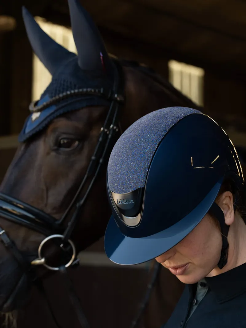 LeMieux Verv Panel Brilliance Navy-2