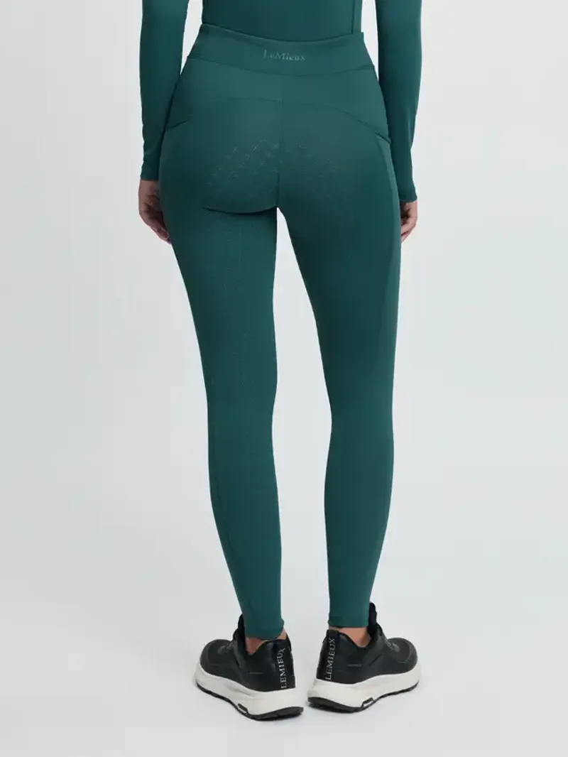 LeMieux Young Rider Orla Pull On Breeches in Jungle-2