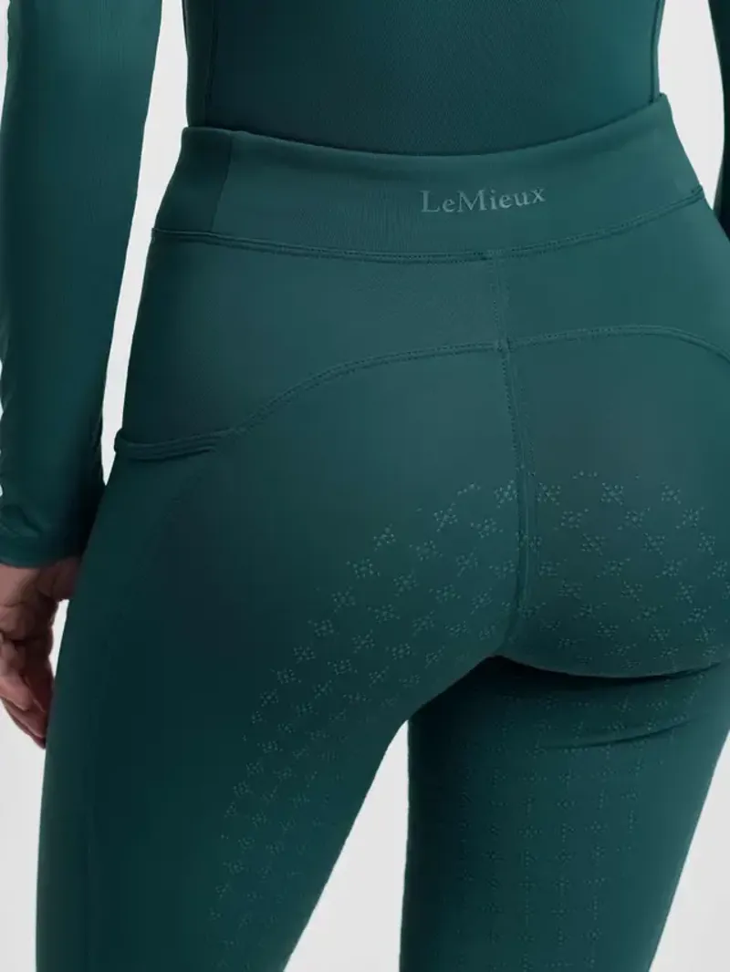 LeMieux Young Rider Orla Pull On Breeches in Jungle-4