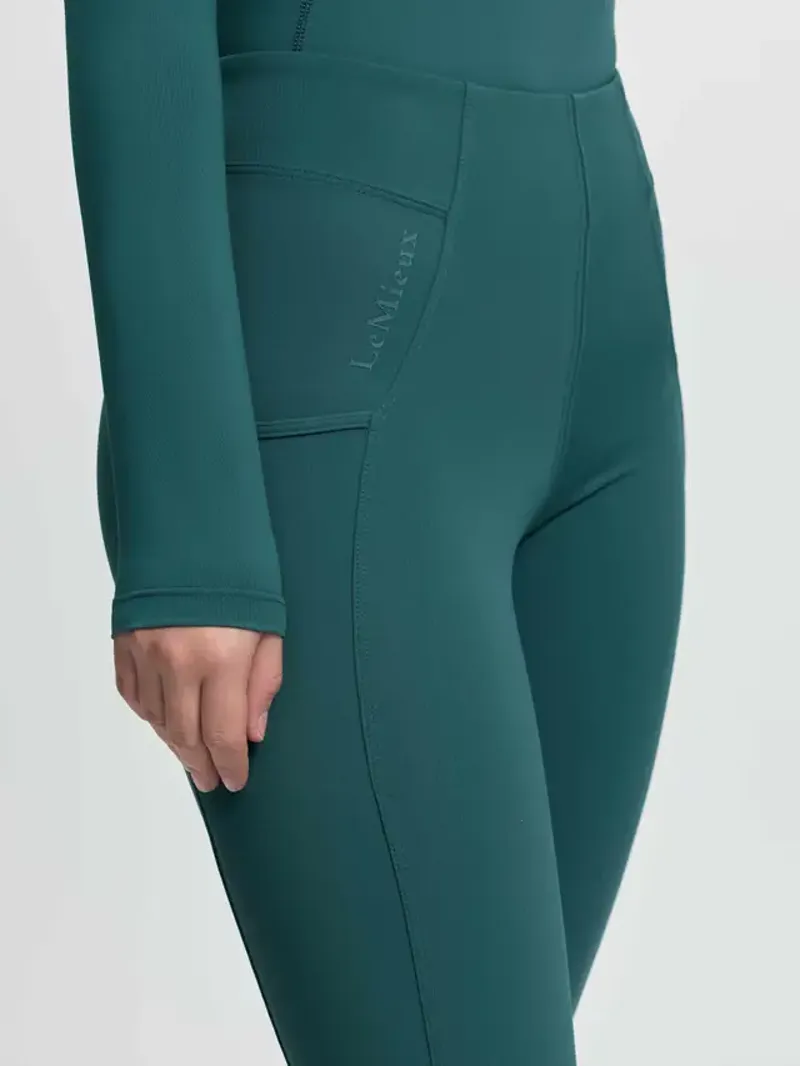 LeMieux Young Rider Orla Pull On Breeches in Jungle-3