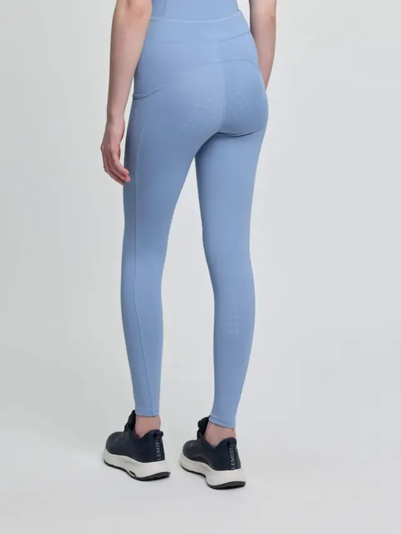 LeMieux Young Rider Orla Pull On Breeches in Powder Blue-2