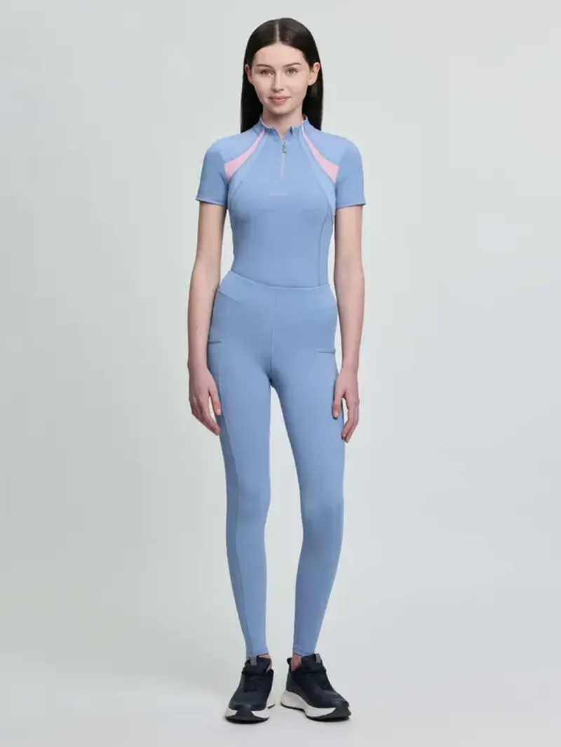 LeMieux Young Rider Orla Pull On Breeches in Powder Blue