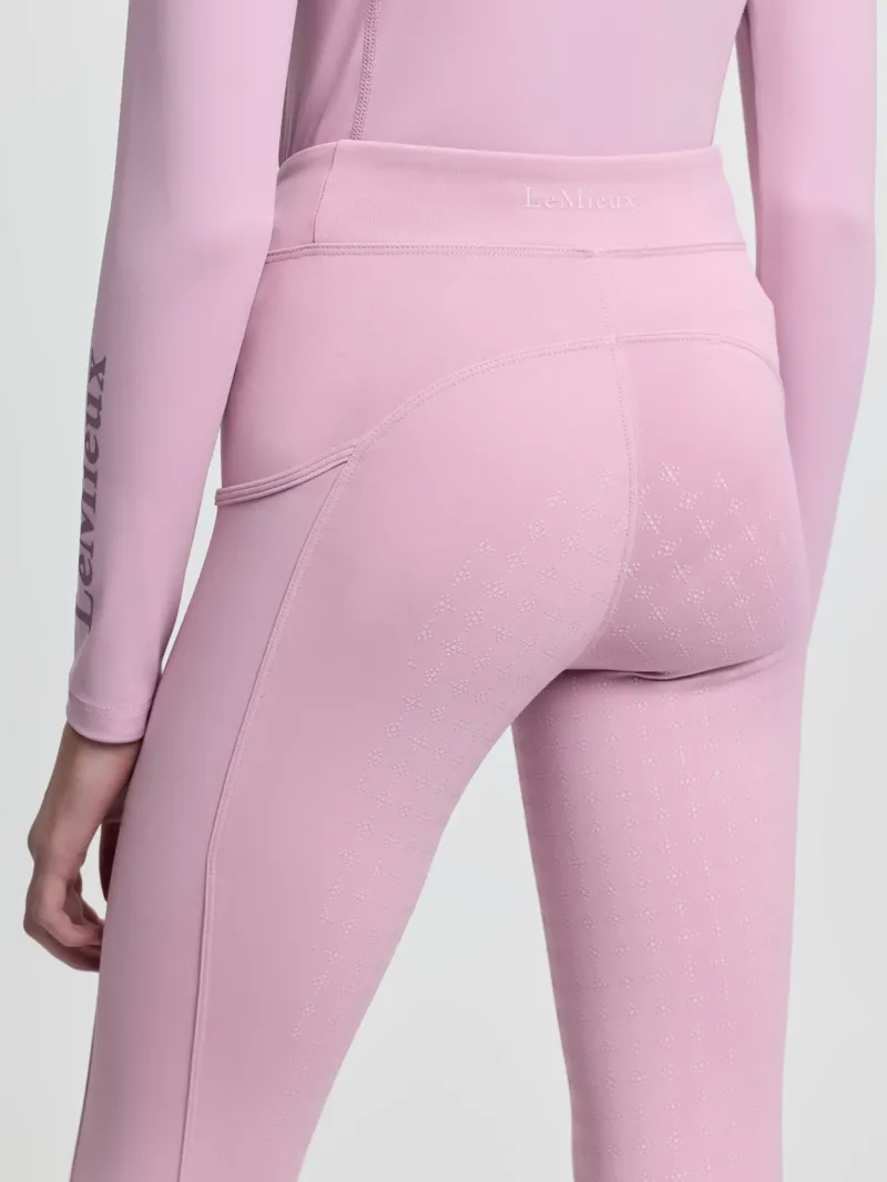 LeMieux Young Rider Orla Pull On Breeches in Fondant-1