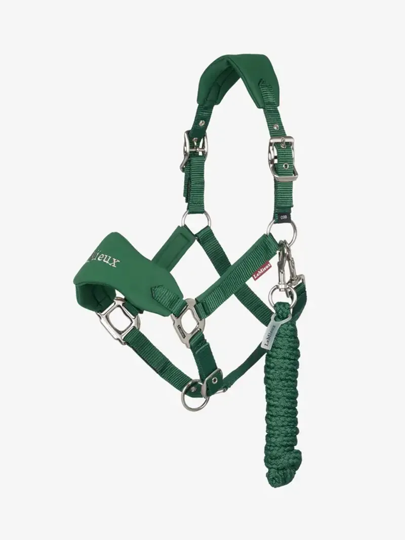  LeMieux Breakaway Vogue Headcollar in Hunter Green